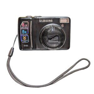 Samsung S85 8.2MP Digital Camera - Black For Parts/Repair Partially Work READ